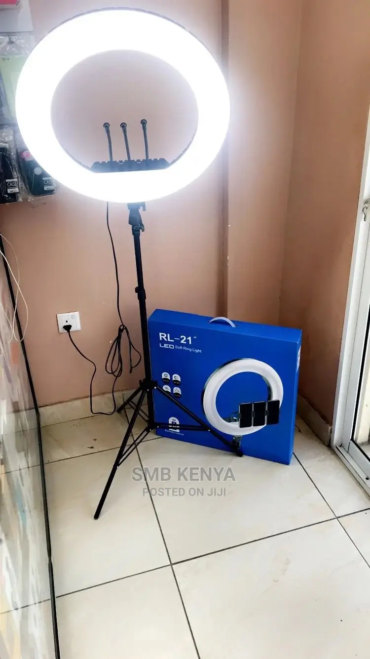 21 Inch Ring Light With Stand and Remote