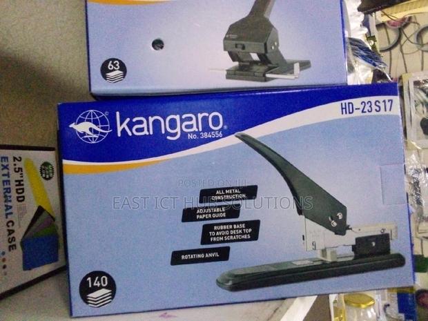 Kangaro HD 23s17 Heavy Duty Stapler - Black - thumbnail 3