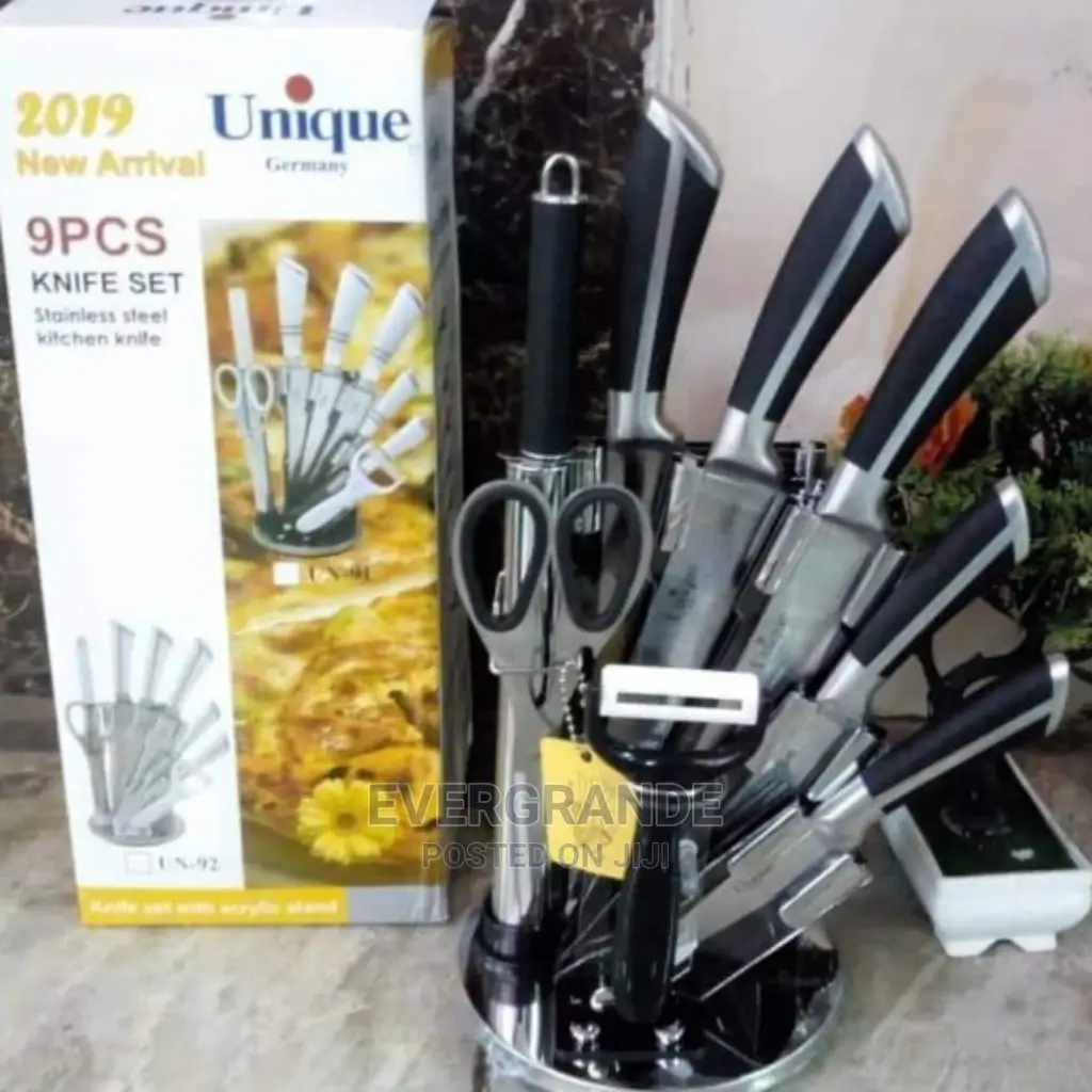 New Knives Set - 9 Piecez