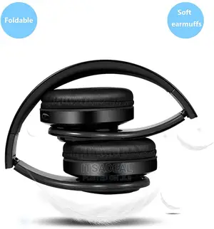 P39M Cats Ear Bluetooth 5.0 Wireless Headset Headphone