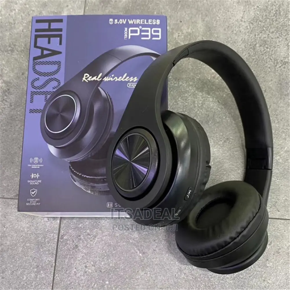 P39M Cats Ear Bluetooth 5.0 Wireless Headset Headphone