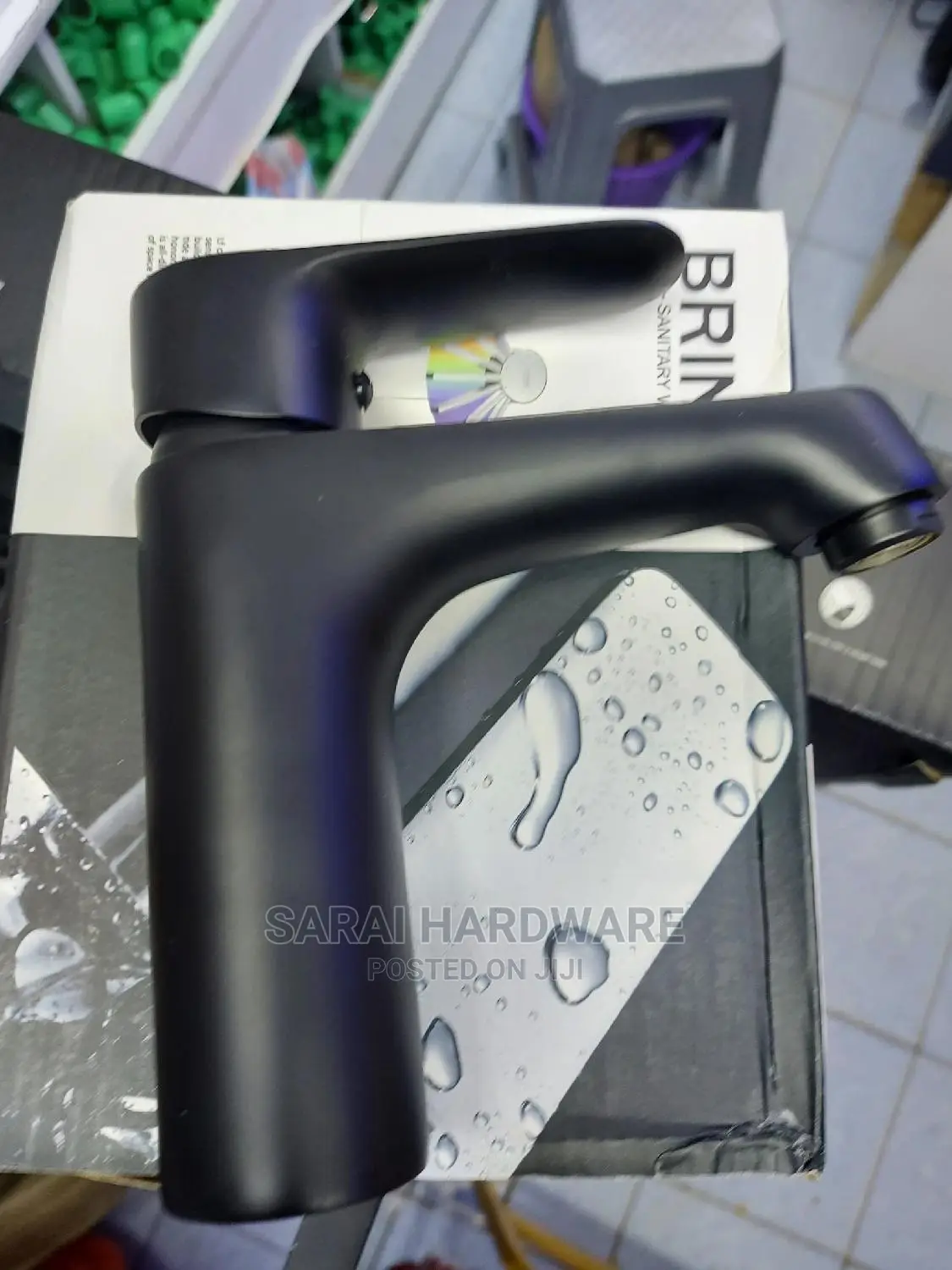 Black Single Hole Mixer Brimix