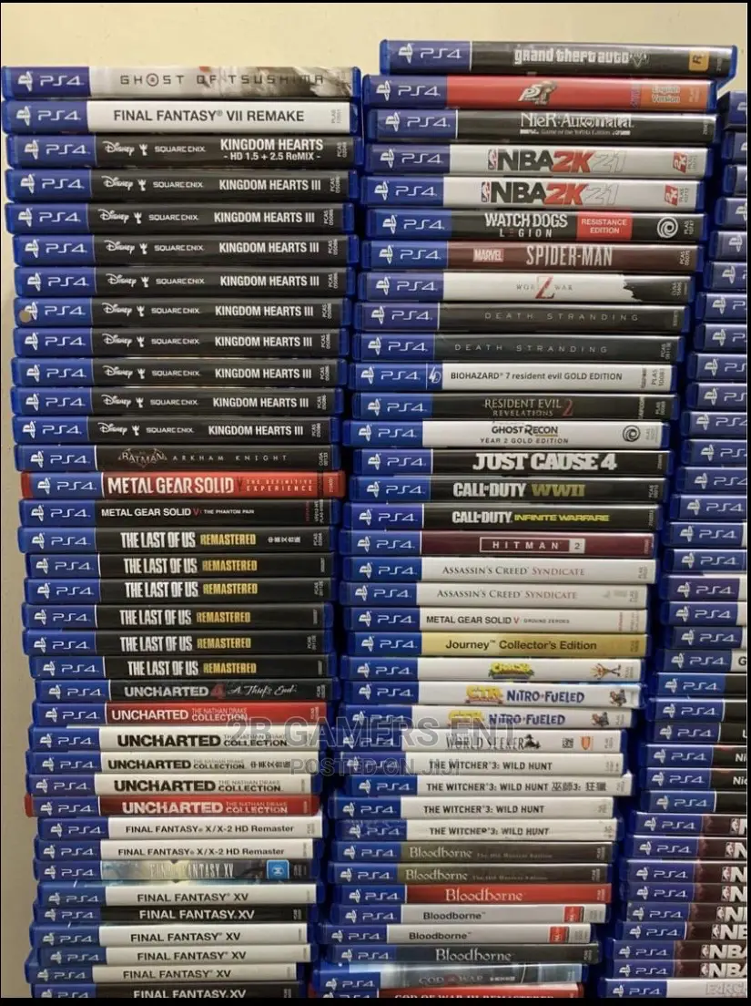 Used Ps4 Games