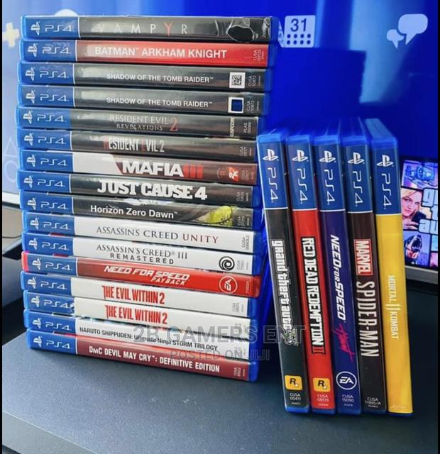 Used Ps4 Games - main view