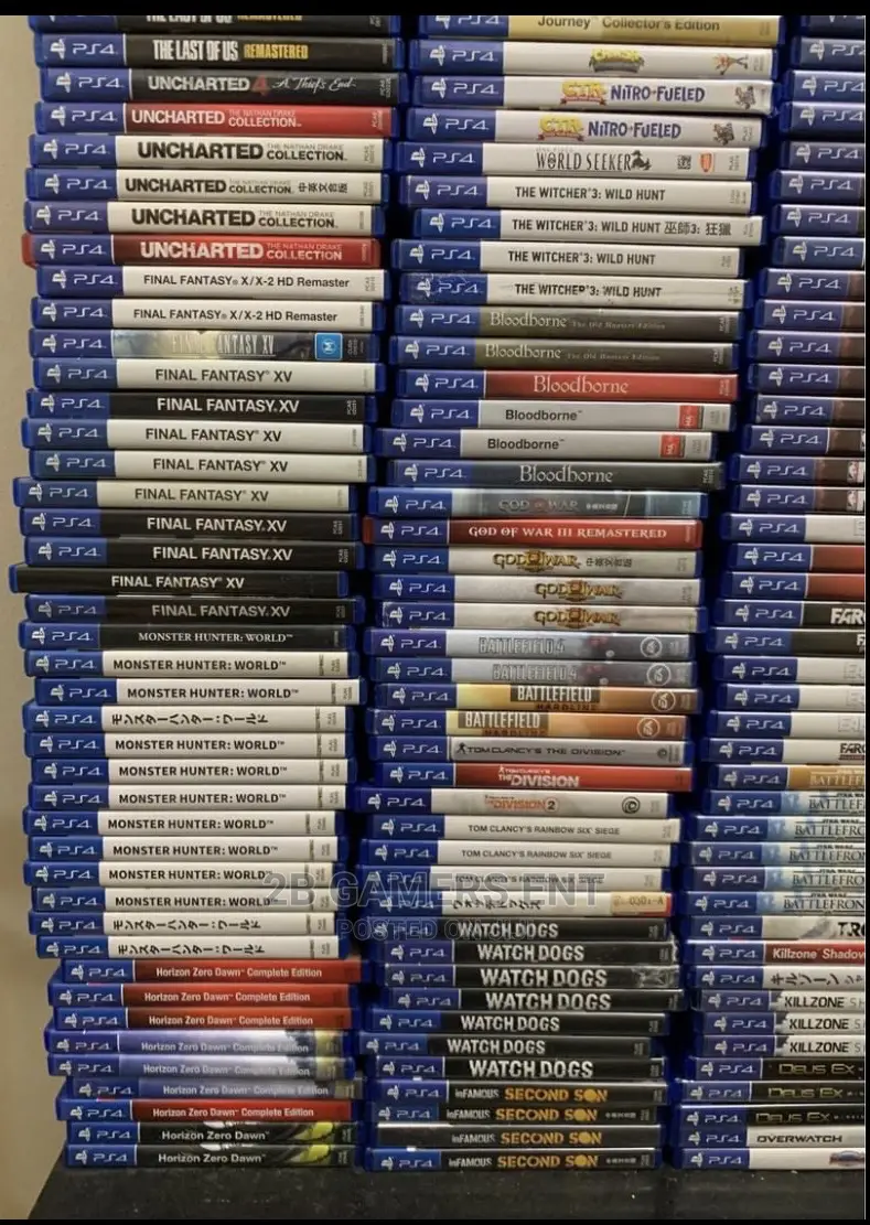 Used Ps4 Games