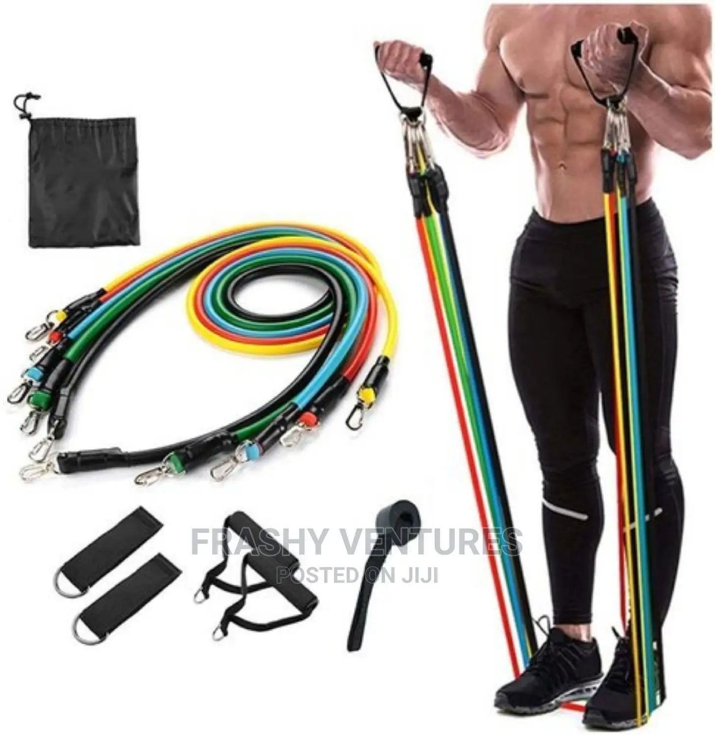 11in1 Pcs Resistance Band.