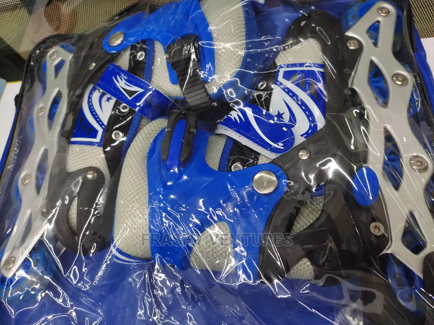 Blue Skates