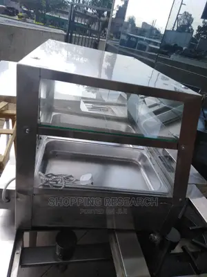 Chip's Display Warmer Pure Stainless Steel Double Basin Full