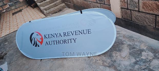 Pop -Up Banner, Bean Banner - main view