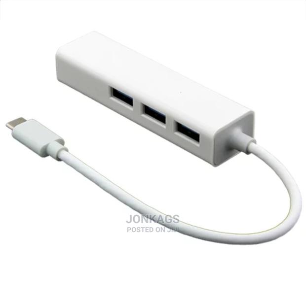 Type - C To LAN And 3 USB Ports Adapter - thumbnail 4