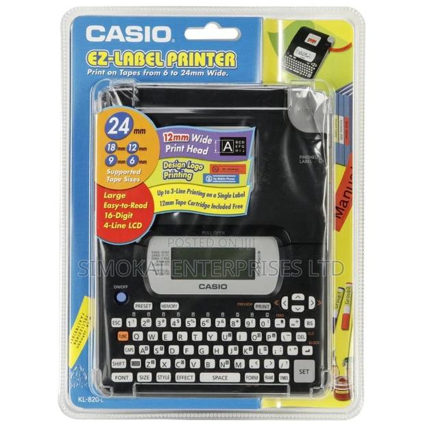 KL-820 Casio Label Printer - main view