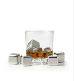 Bhalaria Stainless Steel Ice Cubes_6pcs