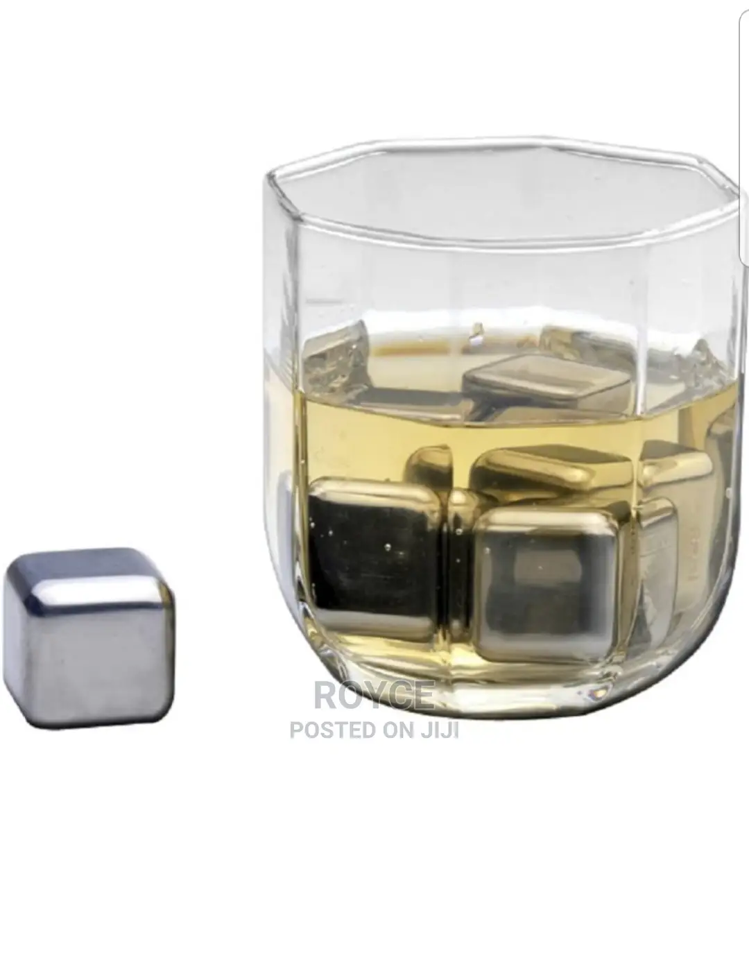 Bhalaria Stainless Steel Ice Cubes_6pcs