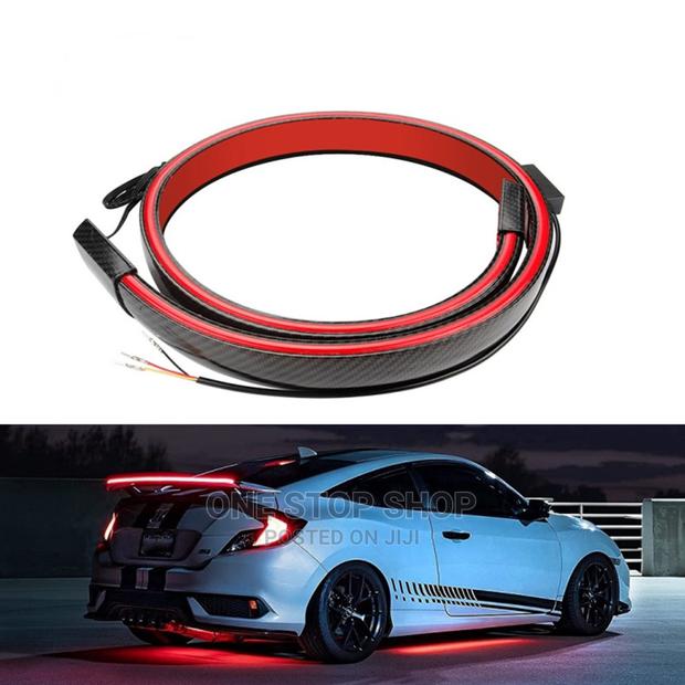 Universal Led Spoiler Light Strip Red Driving Light