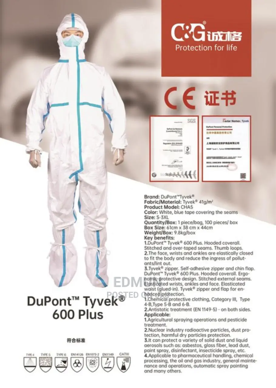 Tyvek PPE Clothing Wholesale