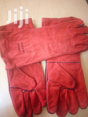 Welding Gloves/Safety Leather Welding Gloves With Lining