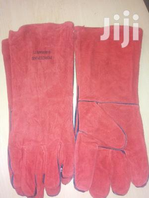 Welding Gloves/Safety Leather Welding Gloves With Lining