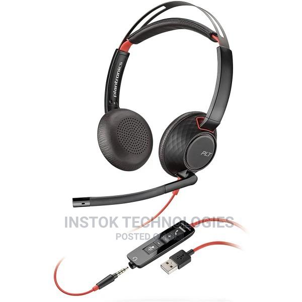 Plantronics Blackwire C5220 Wired, Dual-Ear (Stereo) Headset