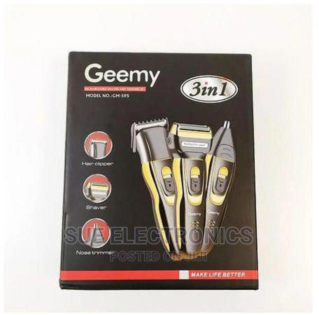 Geemy Portable 3in1 Trimmer and Shaver Machine