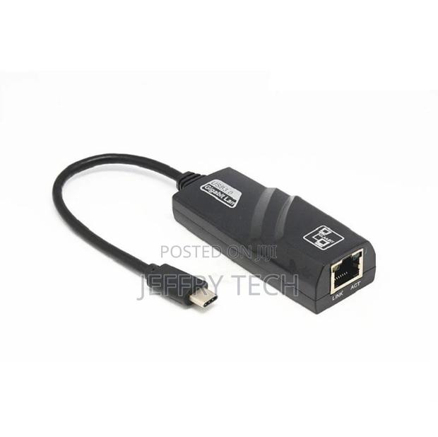 2021 Type-C RJ45 Network Adapter USB3.1 to RJ45 M