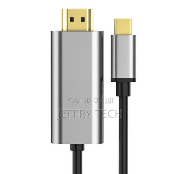 1.8M USB 3.1 Type C Male to HDMI Male Adapter Cable 4K 30HZ