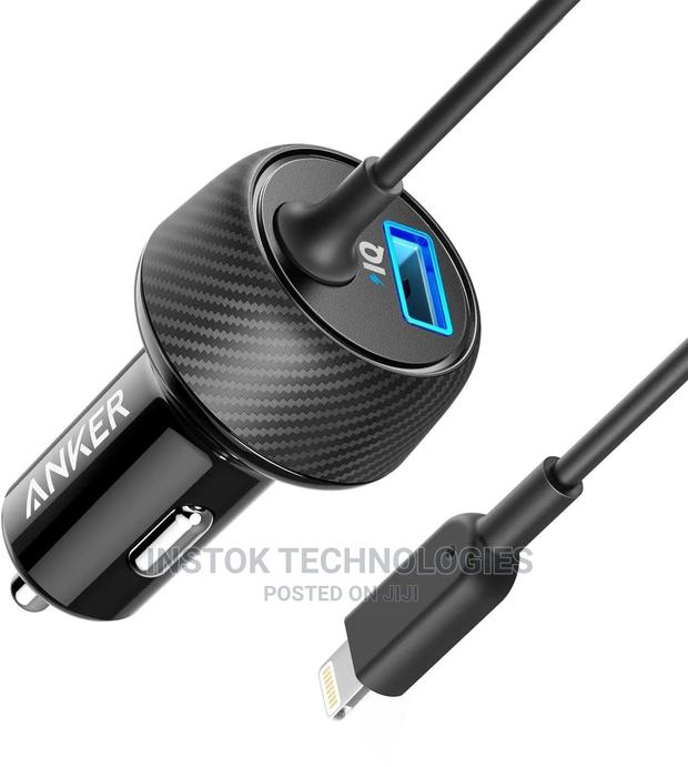 Anker Powerdrive 2 Elite 24W 2-Port Lightning Car Charger - main view