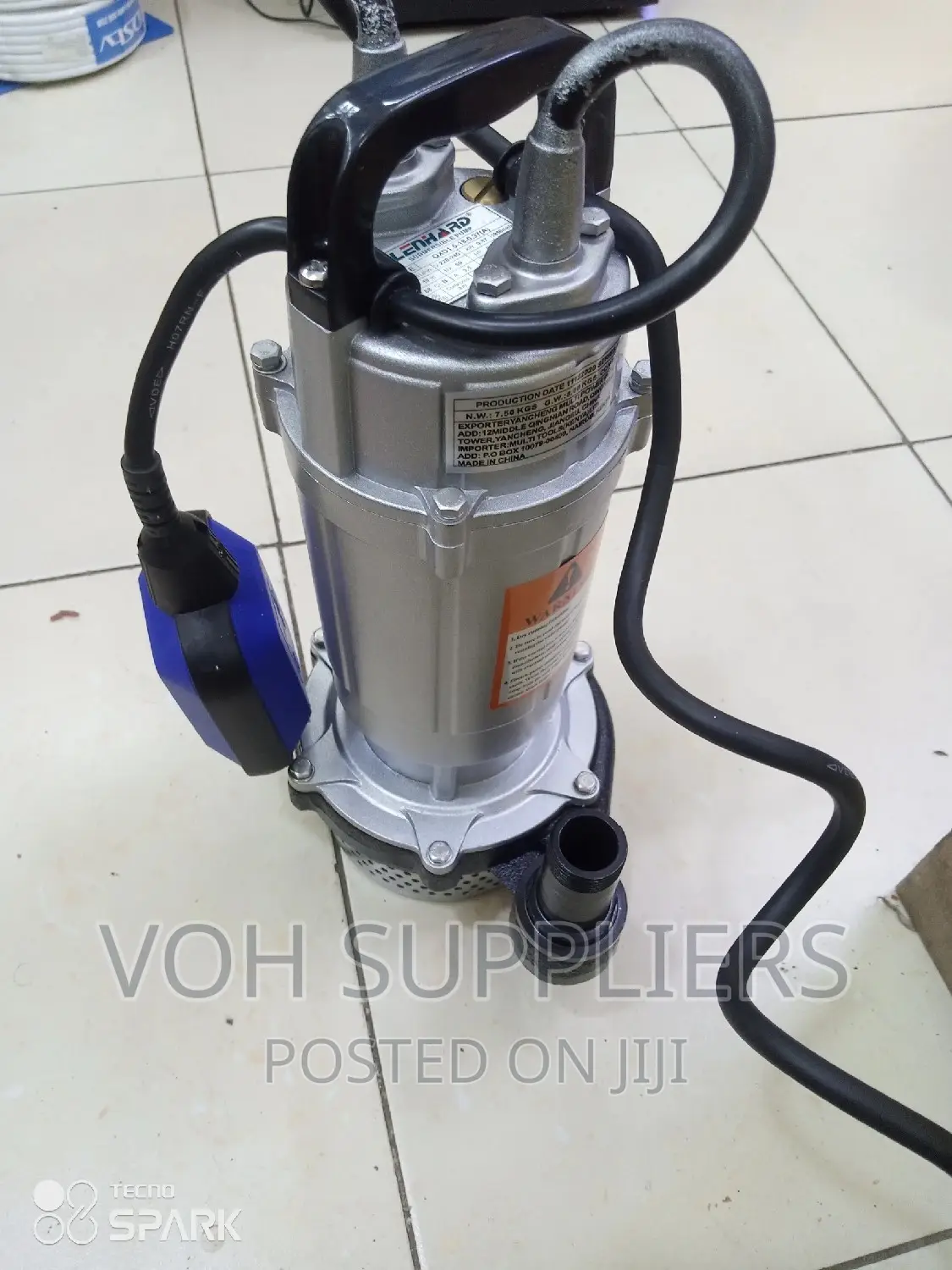 Lenhard 0.5 Hp Pump