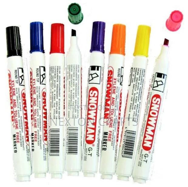 Permanent Marker Pens ( Snowman 1pkt ) - main view