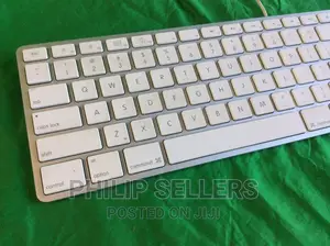 Genuine Apple Wired Aluminum USB Keyboard W/ Numeric Keypad