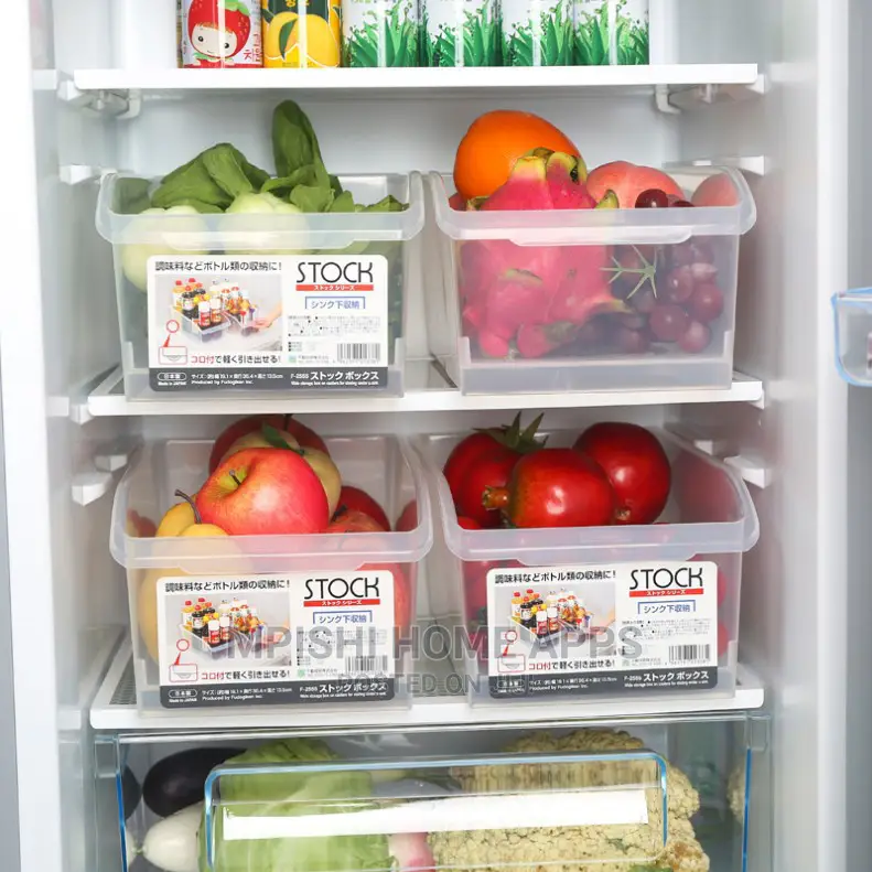 4pcs Fridge Storage Box