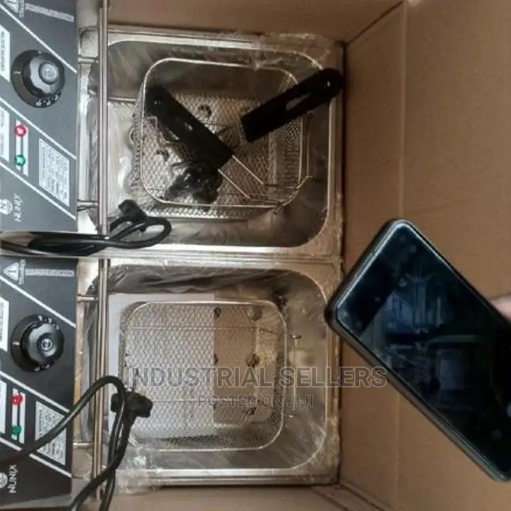 Safe Double Deep Fryer
