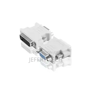 Generic DVI-I Male 24+5 to VGA Female 15-Pin Connector