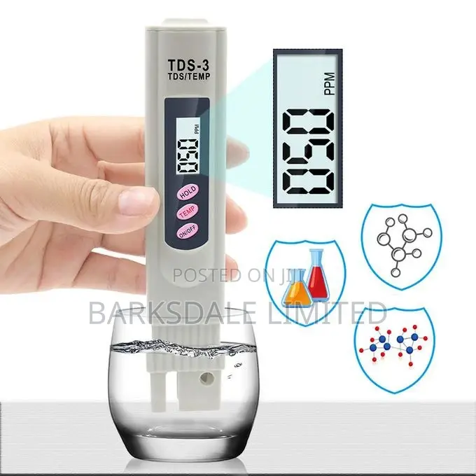TDS Meter Temperature 2 in 1 Water Quality Tester PPM Digita