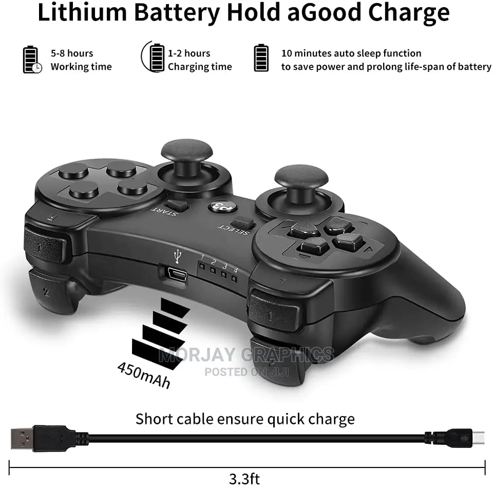 PS3 Wireless Controller, Playstation 3 Controller