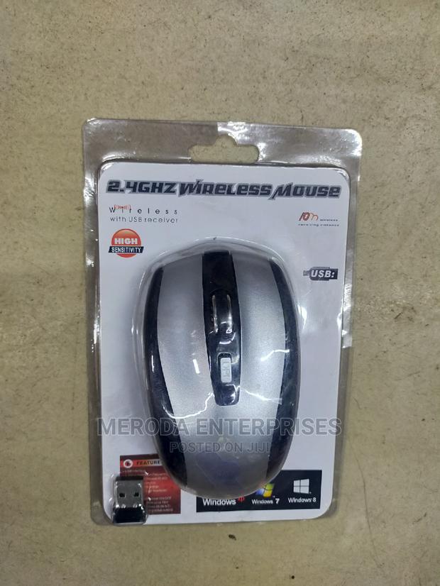 High Sensitive Wireless Mouse With Usb Receiver - main view