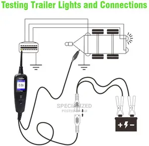 JDIAG P100 Car Electric System Diagnosis Tool Tester