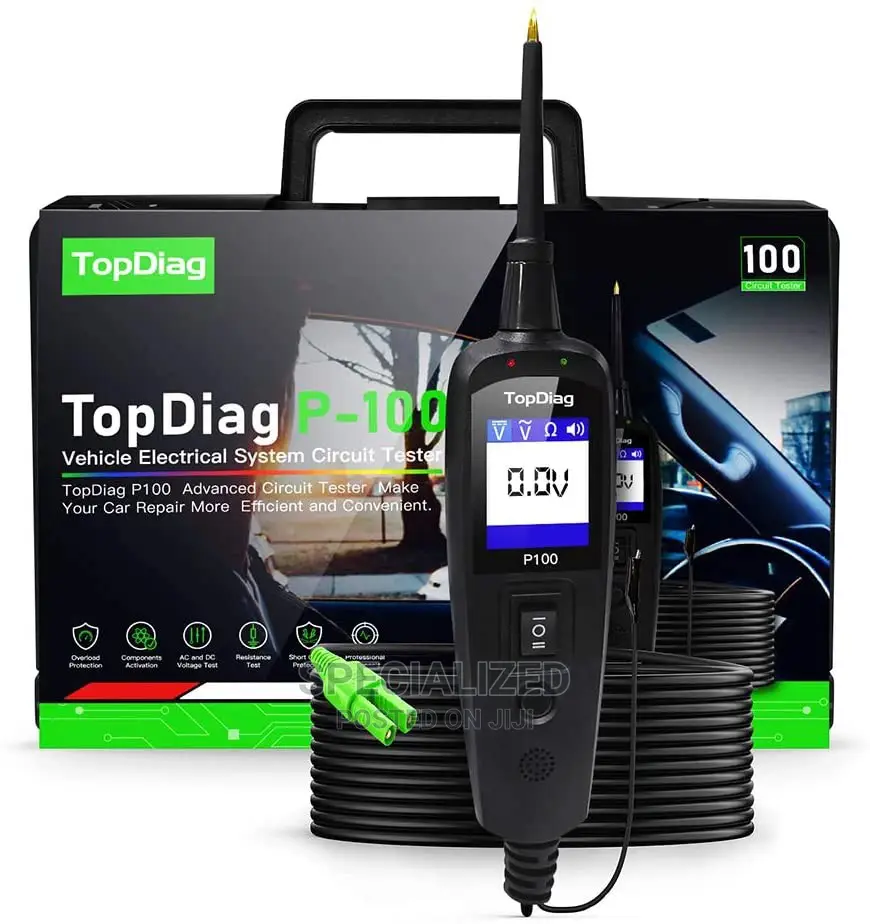 JDIAG P100 Car Electric System Diagnosis Tool Tester