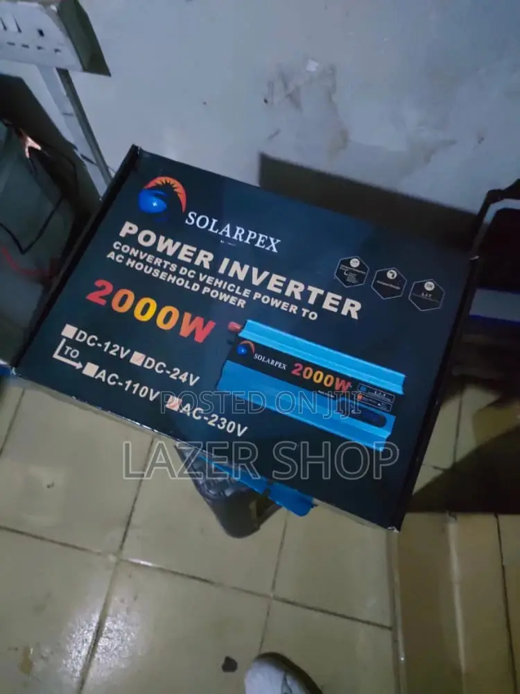 Inverters 2000w/1500w.24v