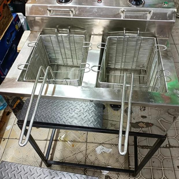 Cohesive Double Juakali Deep Fryer - main view