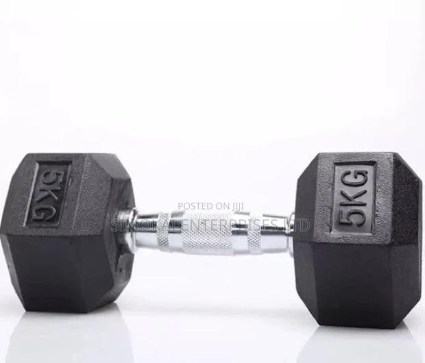 Pair of 5kg Dumbbells'