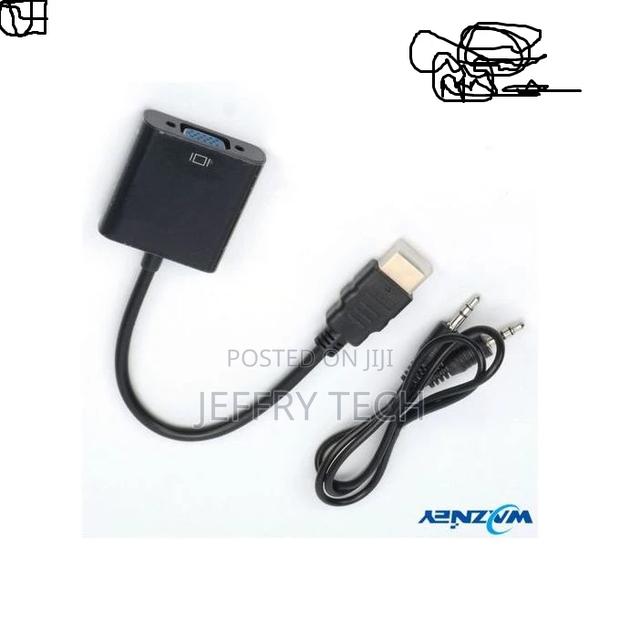 Generic HDMI to VGA Converter Adapter for PC TV Monitor