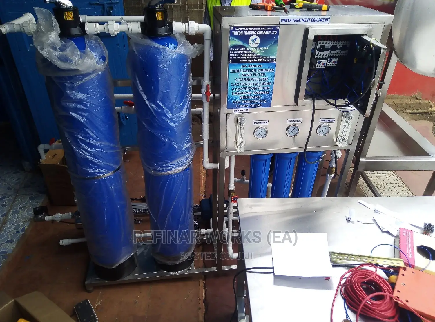 Machineries Suitable for Water Purification Business
