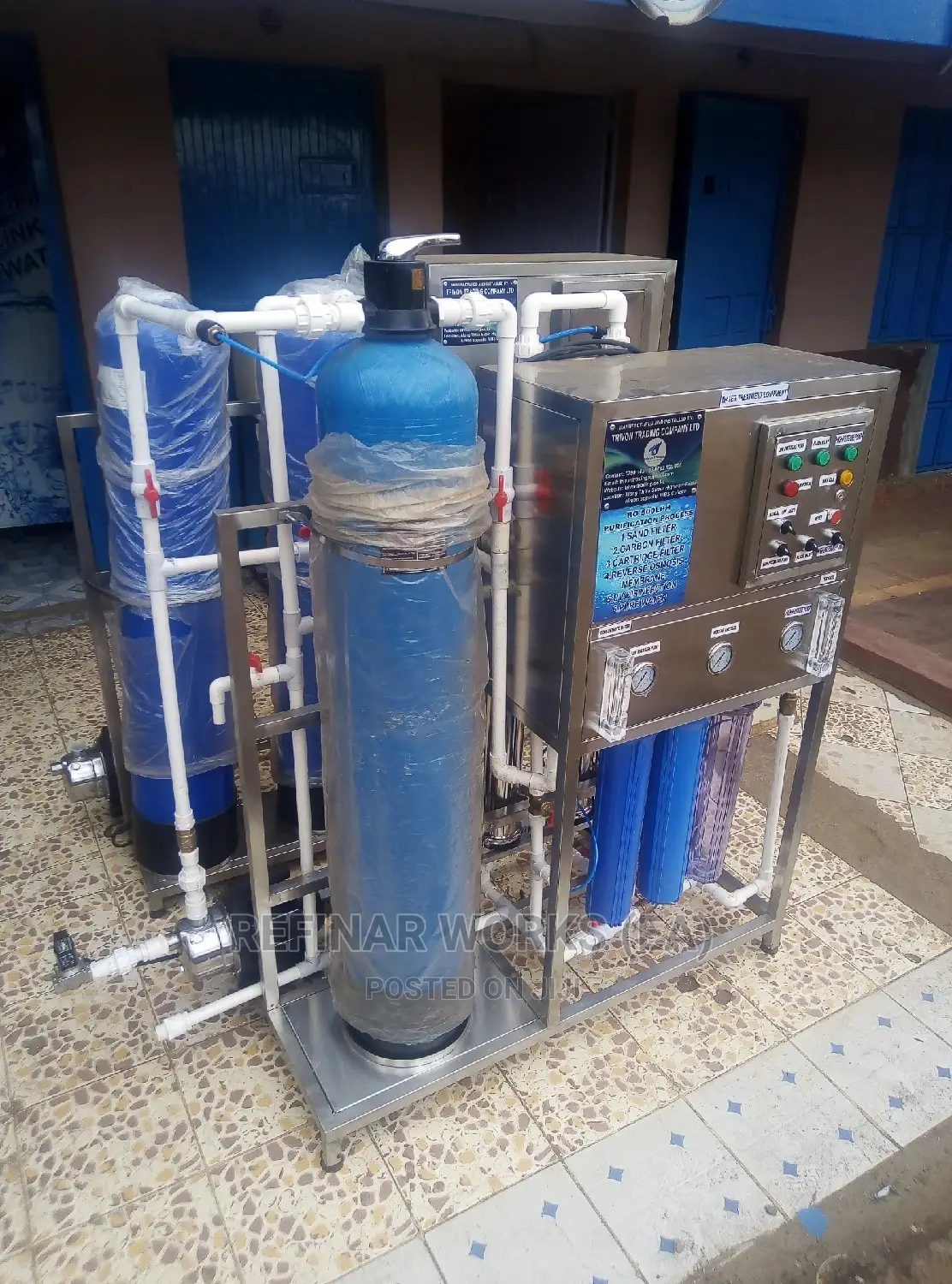 Machineries Suitable for Water Purification Business