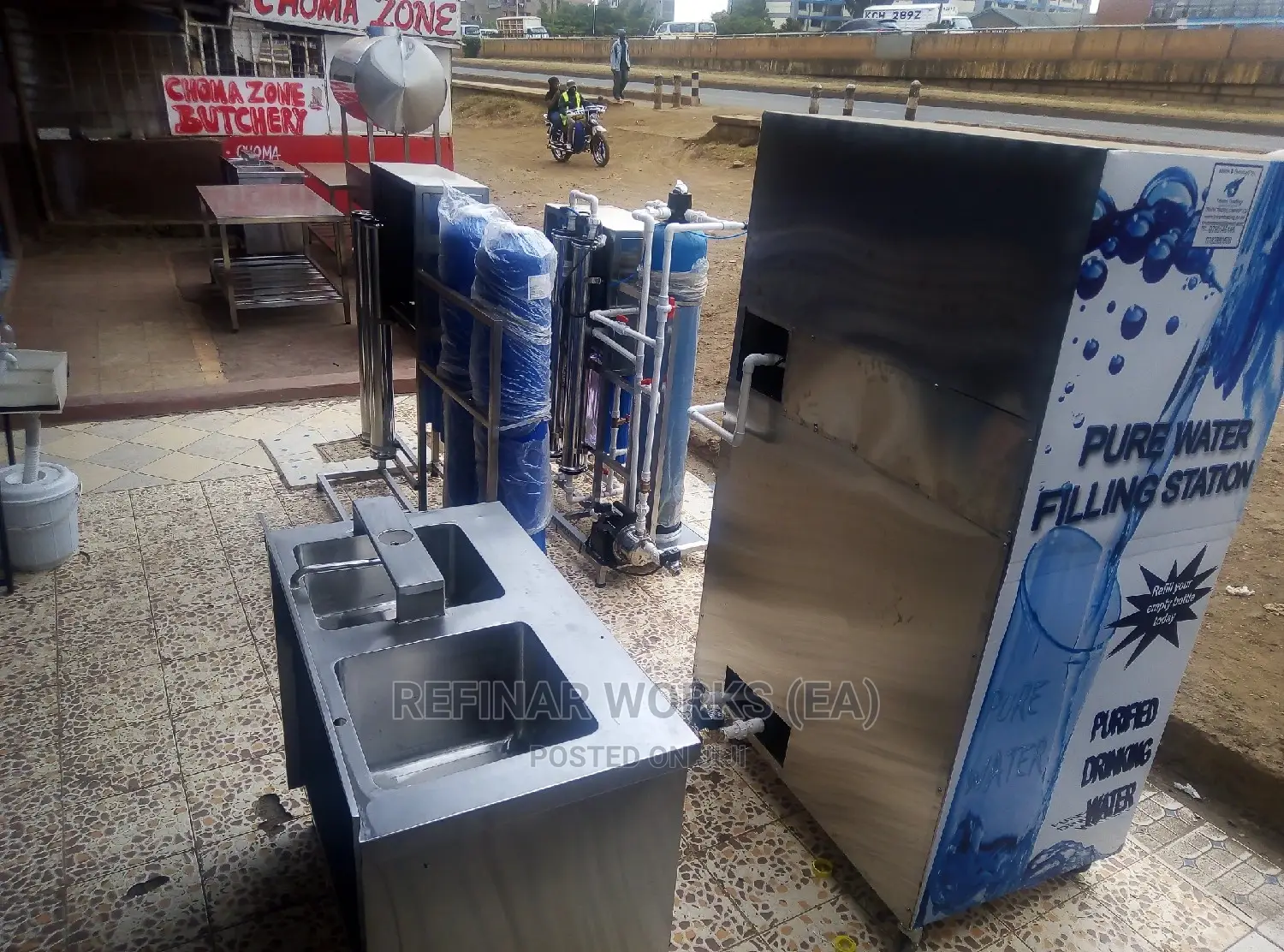 Water Packaging Refilling Purify Package Your Own Water