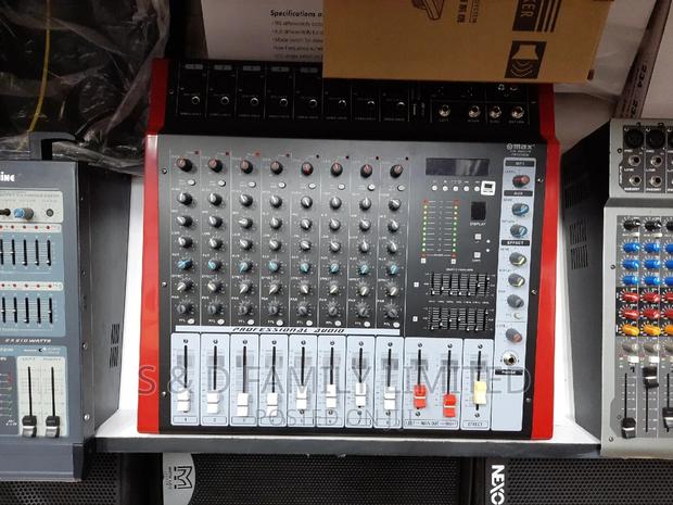 Double Fan 8 Chabnels Powered Max Mixer - main view