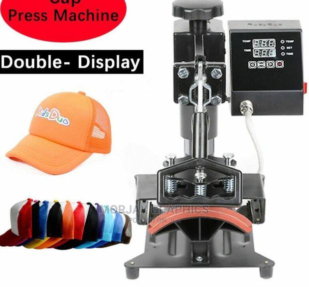 Digital Swing Cap Heat Press Machine - main view