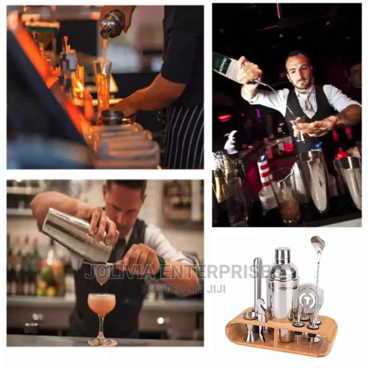 12pcs/Set 750ml Cocktail Shaker Set,