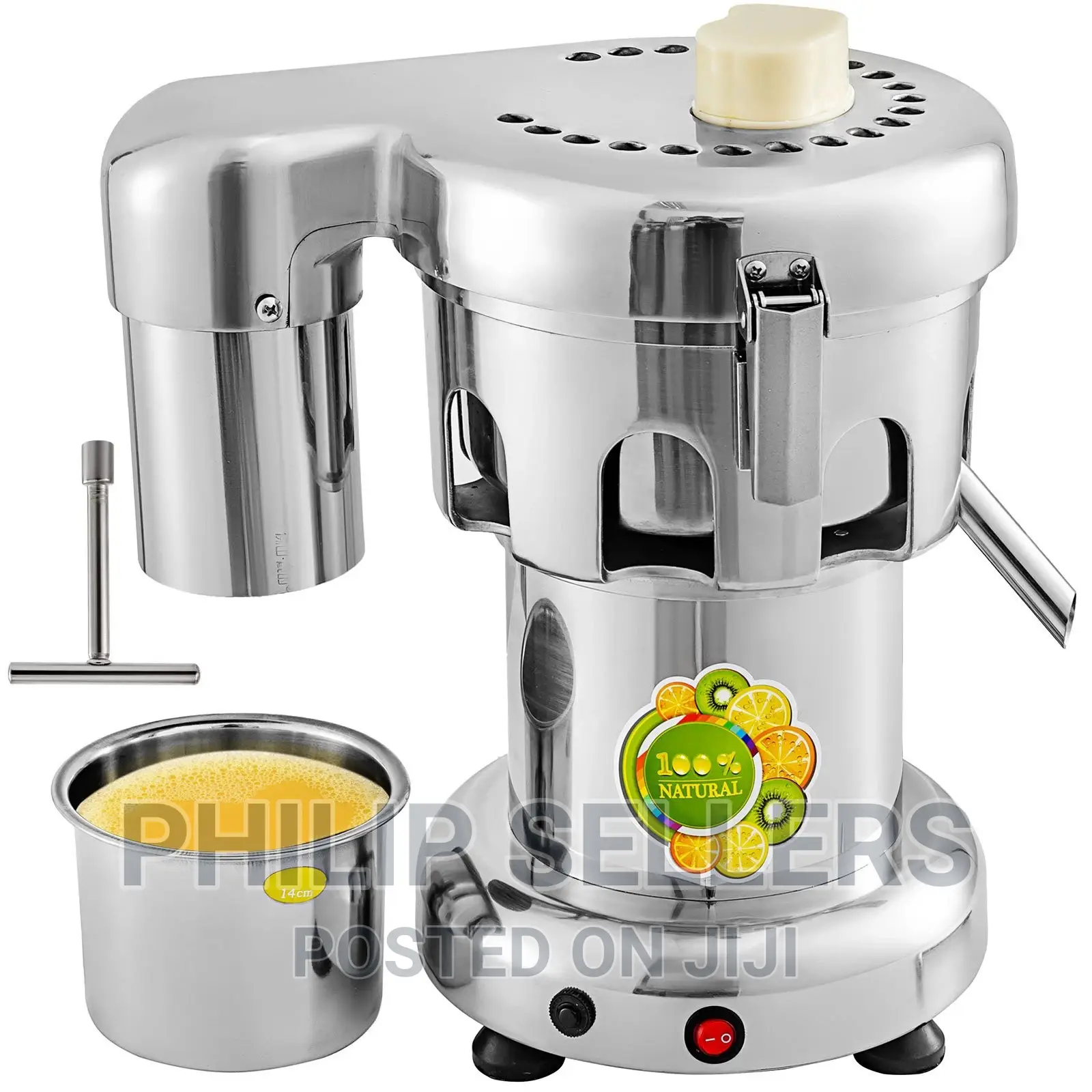 Juice Extractor 370w 176lbs/Hr Juicer Extractor Machine Comm