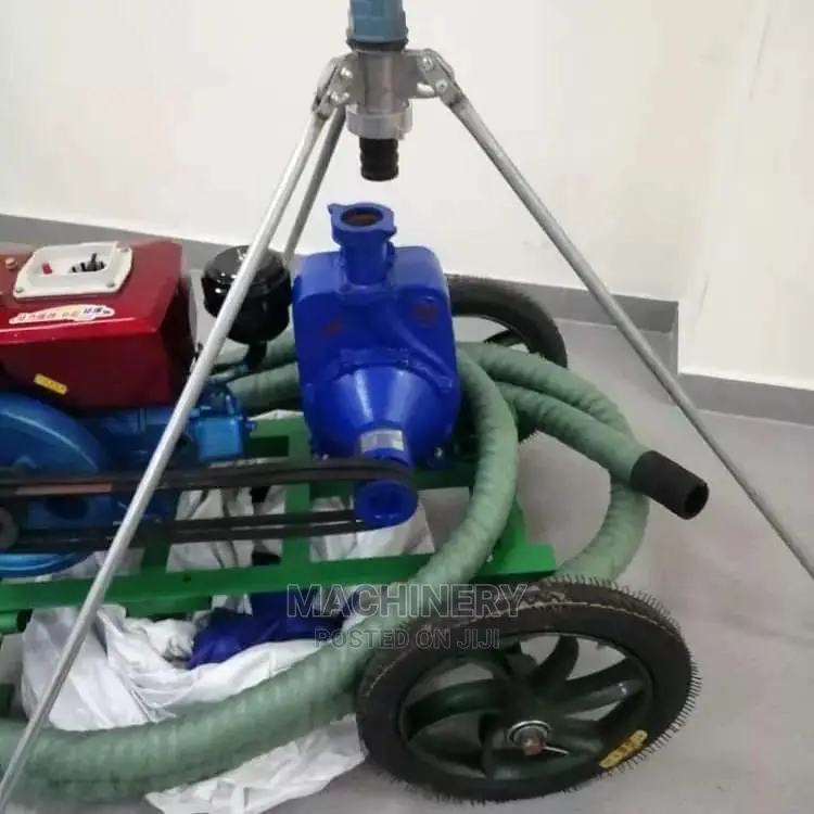 Irrigation Pump Complete With Sprinkler and Pipes