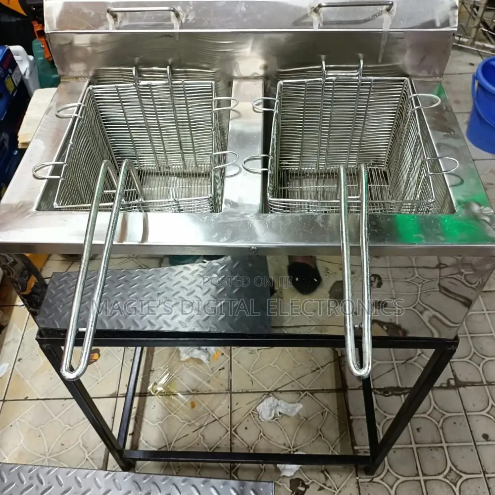 Simple Double Juakali Deep Fryer